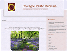 Tablet Screenshot of chicagoholisticmedicine.com